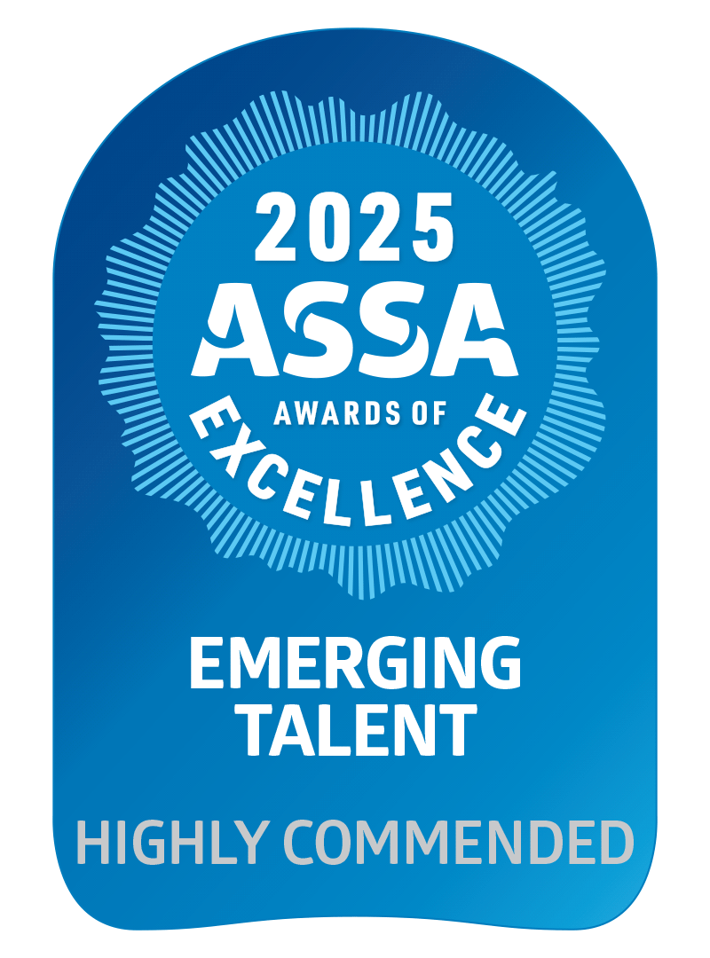 2025 ASSA AWARDS-EMERGING TALENT-REGIONAL HIGHLY COMMENDED
