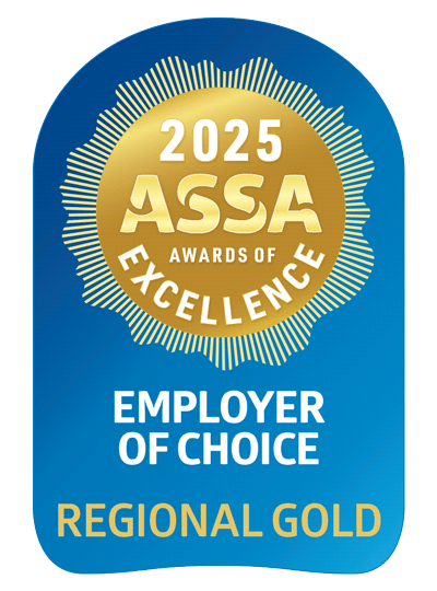 2025 ASSA AWARDS-EMPLOYER OF CHOICE-REGIONAL GOLD