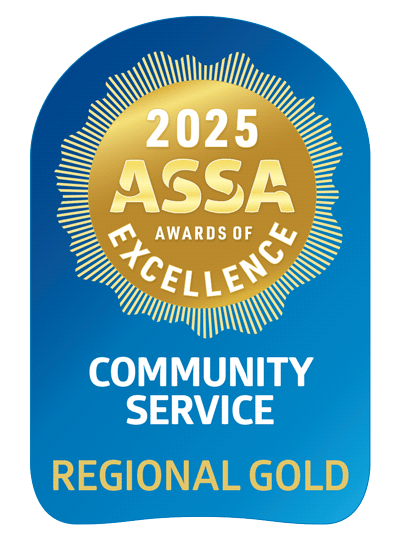 2025 ASSA AWARDS-COMMUNITY SERVICE-REGIONAL GOLD