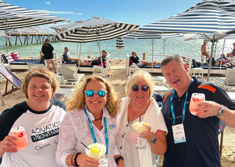Tracey with friends